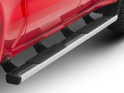 Barricade T4 Side Step Bars; Stainless Steel (19-24 Sierra 1500 Crew Cab)