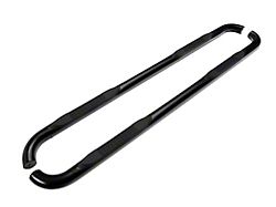 Barricade 3-Inch Side Step Bars; Black (19-23 Sierra 1500 Crew Cab)