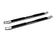 Barricade PNC Side Step Bars; Stainless Steel (19-24 Silverado 1500 Crew Cab)