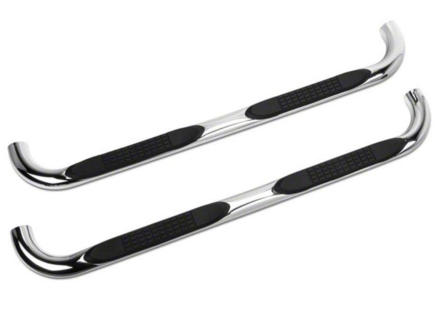 Barricade 3-Inch Side Step Bars; Stainless Steel (11-16 F-250 Super Duty SuperCrew)