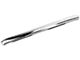 Barricade 5-Inch Oval Bent End Side Step Bars; Stainless Steel (11-16 F-250 Super Duty Regular Cab)