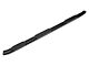 Barricade 5-Inch Oval Bent End Wheel to Wheel Side Step Bars; Black (17-22 F-250 Super Duty SuperCrew w/ 6-3/4-Foot Bed)