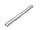 Barricade 6-Inch Oval Bent End Side Step Bars; Stainless Steel (17-22 F-250 Super Duty SuperCrew)