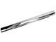 Barricade 6-Inch Oval Straight End Side Step Bars; Stainless Steel (17-22 F-250 Super Duty SuperCrew)