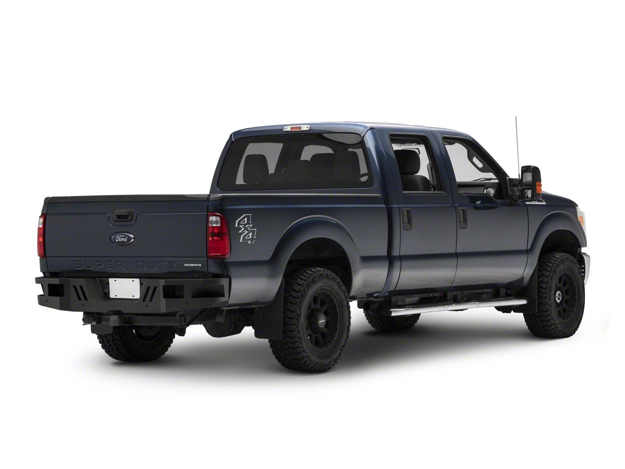 Barricade F-250 Super Duty HD Rear Bumper; Textured Black SD0215 (11-16 ...