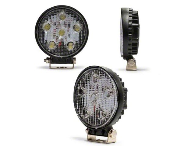 DV8 Offroad 5-Inch Round LED Light; Spot Beam (Universal; Some Adaptation May Be Required)
