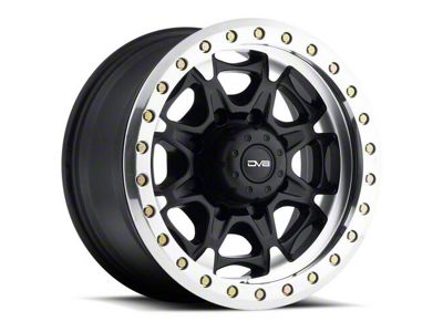 DV8 Offroad 882 True Beadlock Matte Black 8-Lug Wheel; 17x8.5; -12mm Offset (03-09 RAM 2500)