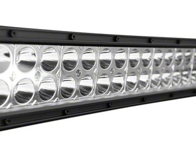 DV8 Offroad 12-Inch Chrome Series LED Light Bar; Flood/Spot Combo Beam
