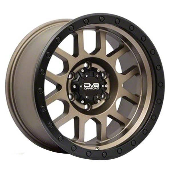 DV8 Offroad Ranger 883 Simulated Beadlock Matte Bronze 6-Lug Wheel ...