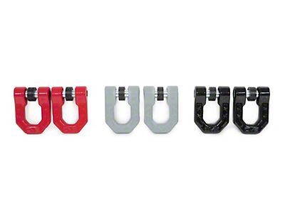 Genuine Ford OEM Factory Tow Hooks – 2017-2025 Super Duty Front Bumper – Black – HC3C-17B804-AB
