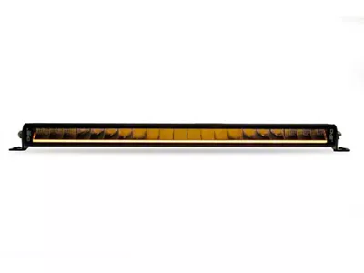 DV8 Offroad 20-Inch Halo Elite Single Row LED Light Bar with Accent Light; Flood/Spot Beam (Universal; Some Adaptation May Be Required)