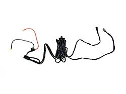 DV8 Offroad Wire Harness with Switch and DTP Connector; 60 AMP