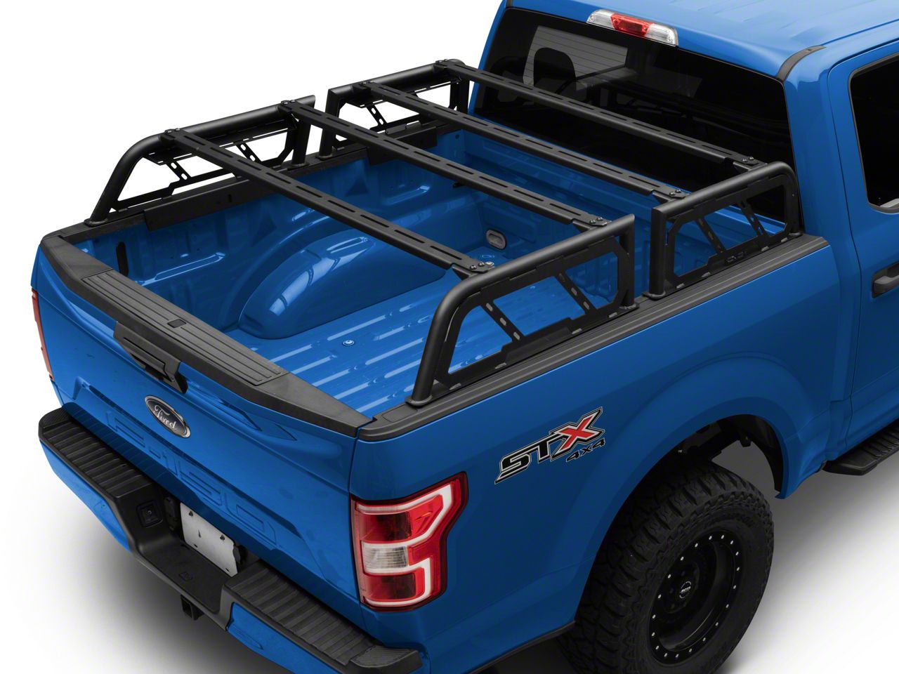 DV8 Offroad Sierra 1500 MTO Series Full-Size Truck Bed Rack RRUN-03 ...