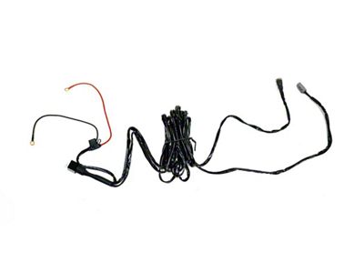 DV8 Offroad Wire Harness with Switch and DTP Connector; 60 AMP