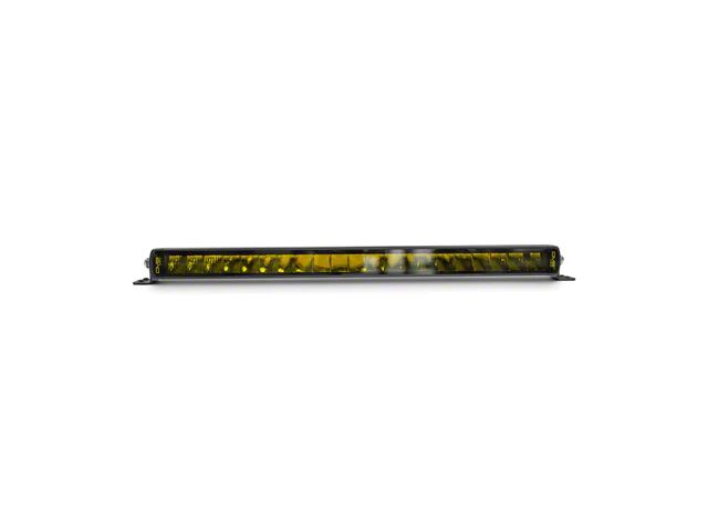 DV8 Offroad 20-Inch Elite Series Amber LED Light Bar; Flood/Spot Beam (Universal; Some Adaptation May Be Required)