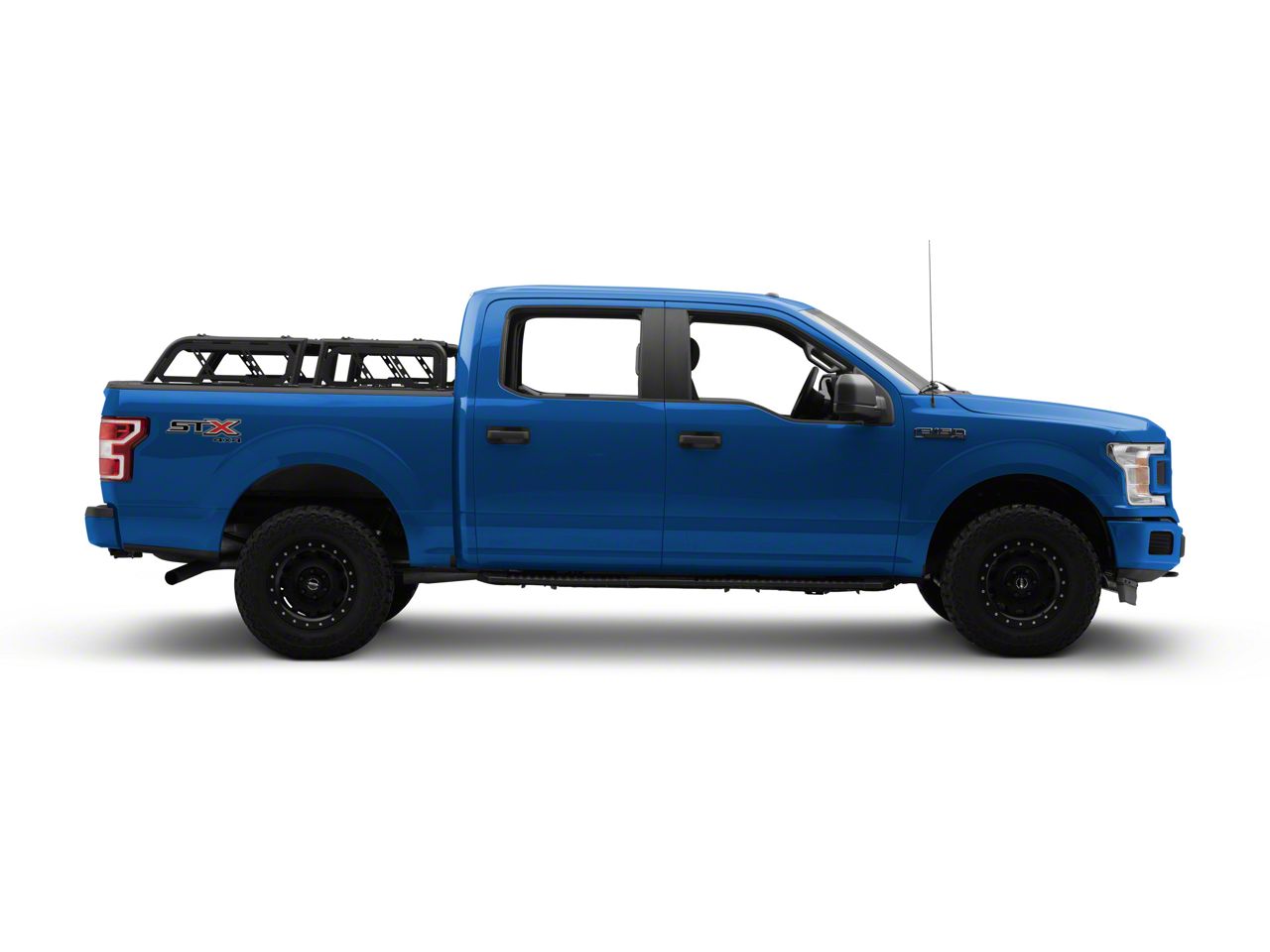 DV8 Offroad Silverado 1500 MTO Series Full-Size Truck Bed Rack RRUN-03 ...