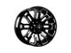 DX4 Wheels BOOST Gloss Black Milled 5-Lug Wheel; 20x9; 10mm Offset (09-18 RAM 1500)