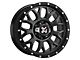 DX4 Wheels GEAR Flat Black 5-Lug Wheel; 17x8.5; -6mm Offset (09-18 RAM 1500)