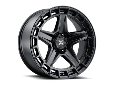 DX4 Wheels HAMMER Flat Black 5-Lug Wheel; 20x9; 10mm Offset (09-18 RAM 1500)