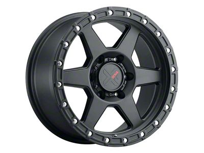 DX4 Wheels RECON Flat Black 5-Lug Wheel; 17x8.5; -6mm Offset (09-18 RAM 1500)