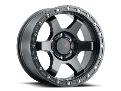 DX4 Wheels NITRO Flat Black 6-Lug Wheel; 18x9; 12mm Offset (15-20 F-150)