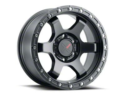 DX4 Wheels NITRO Flat Black 6-Lug Wheel; 17x8.5; 0mm Offset (23-24 Colorado)