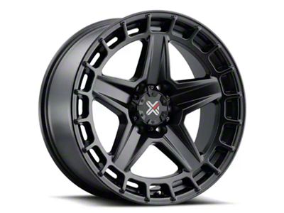 DX4 Wheels HAMMER Flat Black 5-Lug Wheel; 20x9; 10mm Offset (05-11 Dakota)