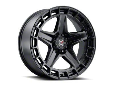 DX4 Wheels HAMMER Flat Black 6-Lug Wheel; 20x9; 10mm Offset (21-25 F-150)