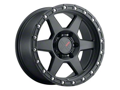 DX4 Wheels RECON Flat Black 6-Lug Wheel; 17x8.5; 10mm Offset (21-26 F-150)