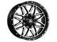 DX4 Wheels VIBE Gloss Black Machined 6-Lug Wheel; 20x9; 10mm Offset (21-24 F-150)