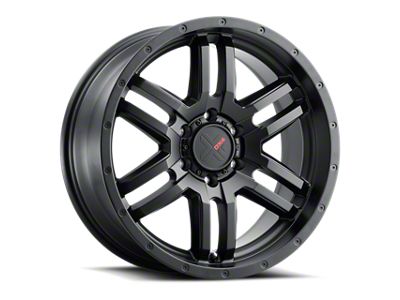 DX4 Wheels DYNO Flat Black 6-Lug Wheel; 18x8; 35mm Offset (19-26 RAM 1500)