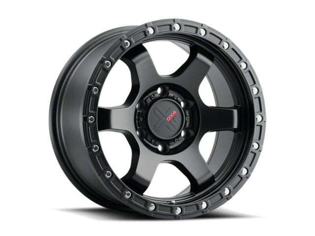 DX4 Wheels NITRO Flat Black 6-Lug Wheel; 18x9; -12mm Offset (19-24 RAM 1500)