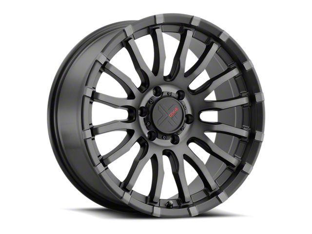 DX4 Wheels OCTANE Flat Black 8-Lug Wheel; 20x9; 12mm Offset (06-08 RAM 1500 Mega Cab)