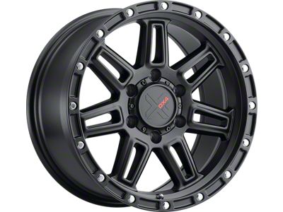 DX4 Wheels REBEL Flat Black 8-Lug Wheel; 18x9; 0mm Offset (19-24 RAM 2500)