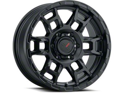 DX4 Wheels Beast Flat Black 6-Lug Wheel; 16x8; 0mm Offset (19-23 Ranger)