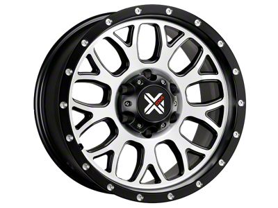 DX4 Wheels GEAR Flat Black Machined 6-Lug Wheel; 16x8.5; -6mm Offset (19-23 Ranger)