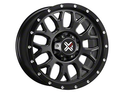 DX4 Wheels GEAR Flat Black 6-Lug Wheel; 16x8.5; 18mm Offset (19-23 Ranger)