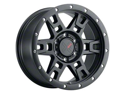 DX4 Wheels TERRAIN Flat Black 6-Lug Wheel; 16x8; 10mm Offset (19-23 Ranger)