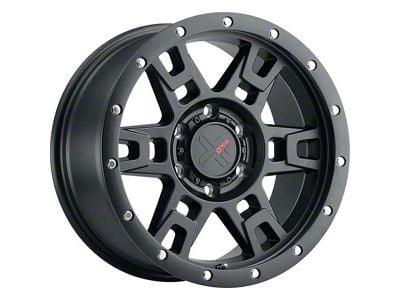 DX4 Wheels TERRAIN Flat Black 6-Lug Wheel; 16x8; -6mm Offset (19-23 Ranger)