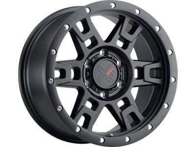 DX4 Wheels TERRAIN Flat Black 6-Lug Wheel; 18x9; -12mm Offset (19-23 Ranger)