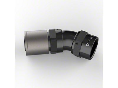 Dyme PSI FATBOY A-TYPE Crimp and Swivel Fitting; 30-Degree