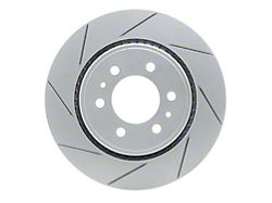 Dynamic Friction GeoPerformance Slotted 6-Lug Rotor; Front Driver Side (21-26 Tahoe Police; 25-26 Tahoe w/ Brembo 6-Piston Calipers)