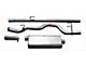 Dynomax Ultra Flo Welded Single Exhaust System with Polished Tip; Side Exit (06-08 3.7L RAM 1500)