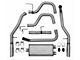 Dynomax Ultra Flo Welded Dual Exhaust System with Polished Tips; Rear Exit (05-08 4.2L F-150)