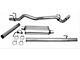 Dynomax Ultra Flo Welded Single Exhaust System with Polished Tip; Side Exit (09-13 4.7L RAM 1500)