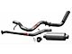 Dynomax Ultra Flo Welded Single Exhaust System with Polished Tip; Side Exit (99-06 4.8L Silverado 1500)