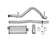 Dynomax Ultra Flo Welded Single Exhaust System with Polished Tip; Side Exit (14-18 5.3L Silverado 1500)
