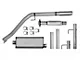 Dynomax Ultra Flo Welded Single Exhaust System with Polished Tip; Side Exit (11-14 5.0L F-150)