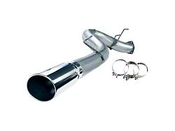 Dynomax Performance Single Exhaust System with Polished Tip; Side Exit (17-22 6.7L Powerstroke F-350 Super Duty)