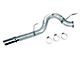 Dynomax Performance Single Exhaust System with Polished Tip; Side Exit (17-22 6.7L Powerstroke F-350 Super Duty)